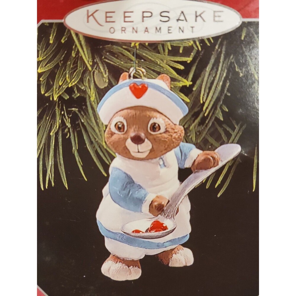 Hallmark Keepsake Ornament 1998 Spoonful Of Love Nurse Christmas Original Box